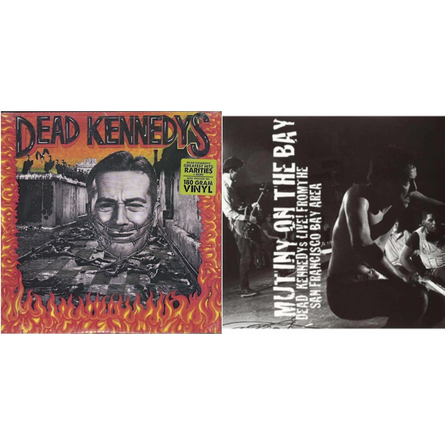 This is a 2 LP Vinyl SKU bundle.
1.This LP Vinyl is brand new.Format: LP VinylMusic Style: PunkThis item's title is: Give Me Convenience (180G)Artist: Dead KennedysLabel: MANIFESTO RECORDS INC.Barcode: 767004291413Release Date: 3/22/2011
2.This LP Vinyl is brand new.