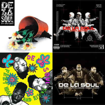 This is a 4 LP Vinyl SKU bundle.
1.This LP Vinyl is brand new.Format: LP VinylMusic Style: Jazzy Hip-HopThis item's title is: De La Soul Is Dead (2LP)Artist: De La SoulLabel: CHRYSALIS RECORDSBarcode: 810098502948Release Date: 4/7/2023
2.This LP Vinyl is brand new.