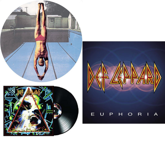 High 'N' Dry (Picture Dsic) & Hysteria (2 LP) & Euphoria (2LP)