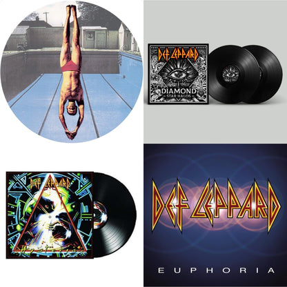 High 'N' Dry (Picture Dsic) & Diamond Star Halos (2LP) & Hysteria (2 LP) & Euphoria (2LP)