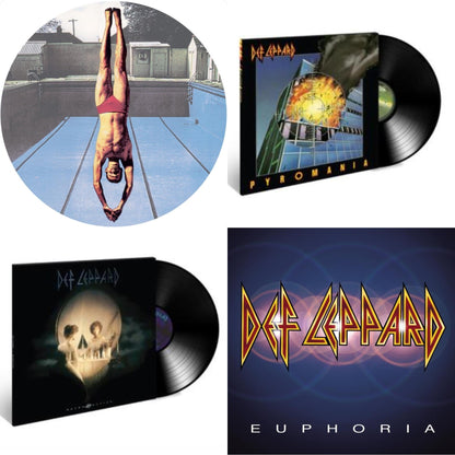 High 'N' Dry (Picture Dsic) & Pyromania & Retro Active (2LP) & Euphoria (2LP)