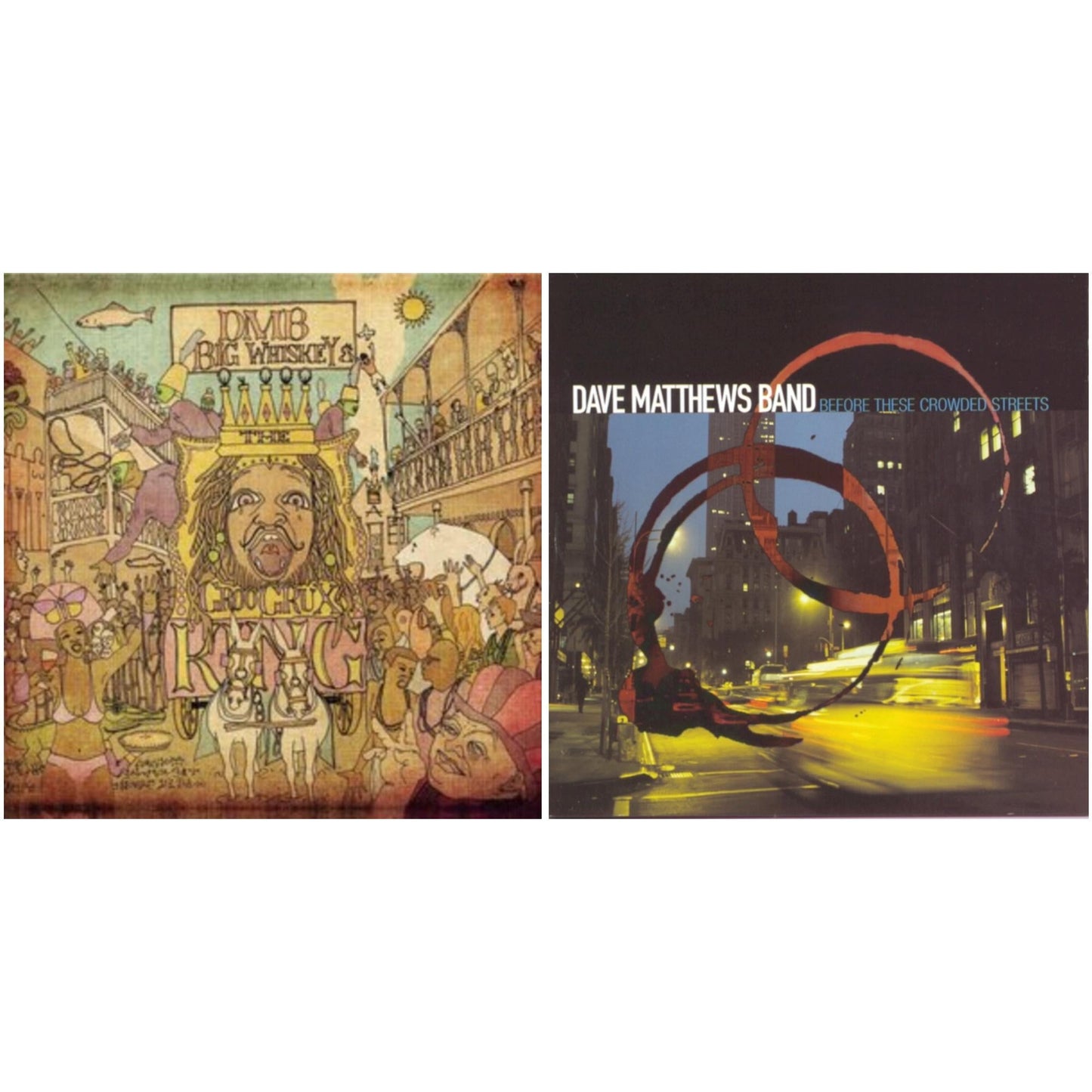 This is a 2 CD SKU bundle.
1.This CD is brand new.Format: CDThis item's title is: Big Whiskey & The Groogrux KingArtist: Dave Matthews BandLabel: LEGACYBarcode: 886974871224Release Date: 6/2/2009
2.This CD is brand new.