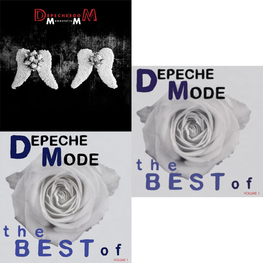 Memento Mori (2LP/Tri-Fold Jacket/Inner Sleeves/Poster) & Best Of Depeche Mode Vol. 1 (3LP) & Best Of Depeche Mode Vol.1