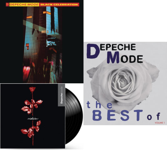 Black Celebration (180G) & Violator (180G) & Best Of Depeche Mode Vol.1