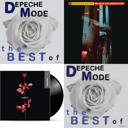 Best Of Depeche Mode Vol. 1 (3LP) & Black Celebration (180G) & Violator (180G) & Best Of Depeche Mode Vol.1