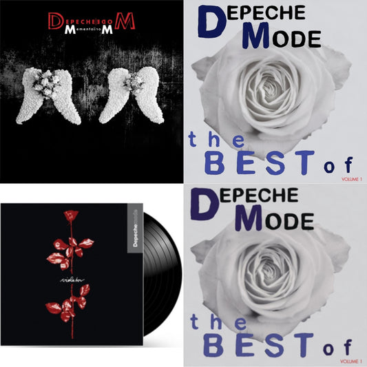 Memento Mori (2LP/Tri-Fold Jacket/Inner Sleeves/Poster) & Best Of Depeche Mode Vol. 1 (3LP) & Violator (180G) & Best Of Depeche Mode Vol.1