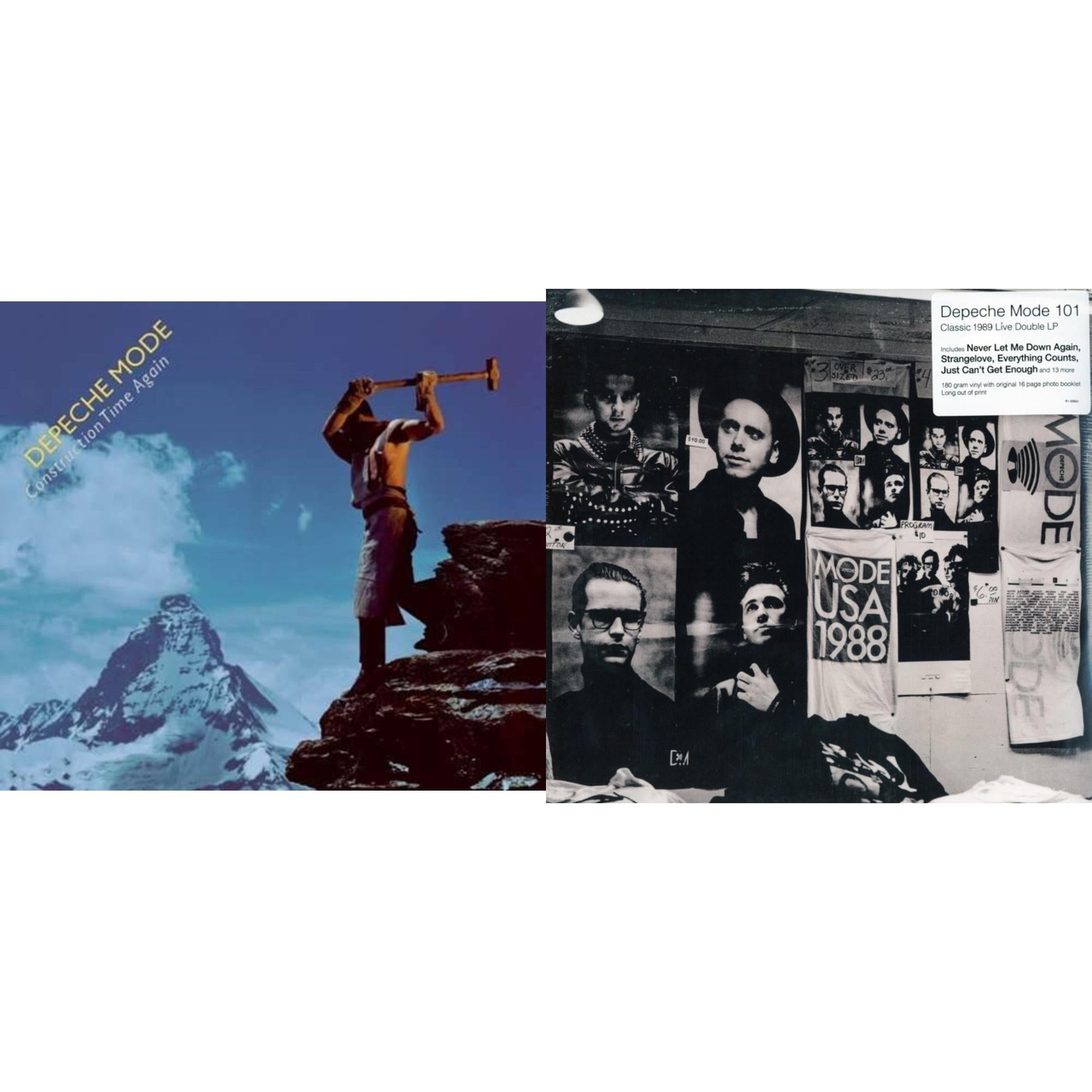 This is a 2 LP Vinyl SKU bundle.
1.This LP Vinyl is brand new.Format: LP VinylMusic Style: Synth-popThis item's title is: Construction Time AgainArtist: Depeche ModeLabel: RHINO/WARNER BROS.Barcode: 081227960858Release Date: 3/25/2014
2.This LP Vinyl is brand new.