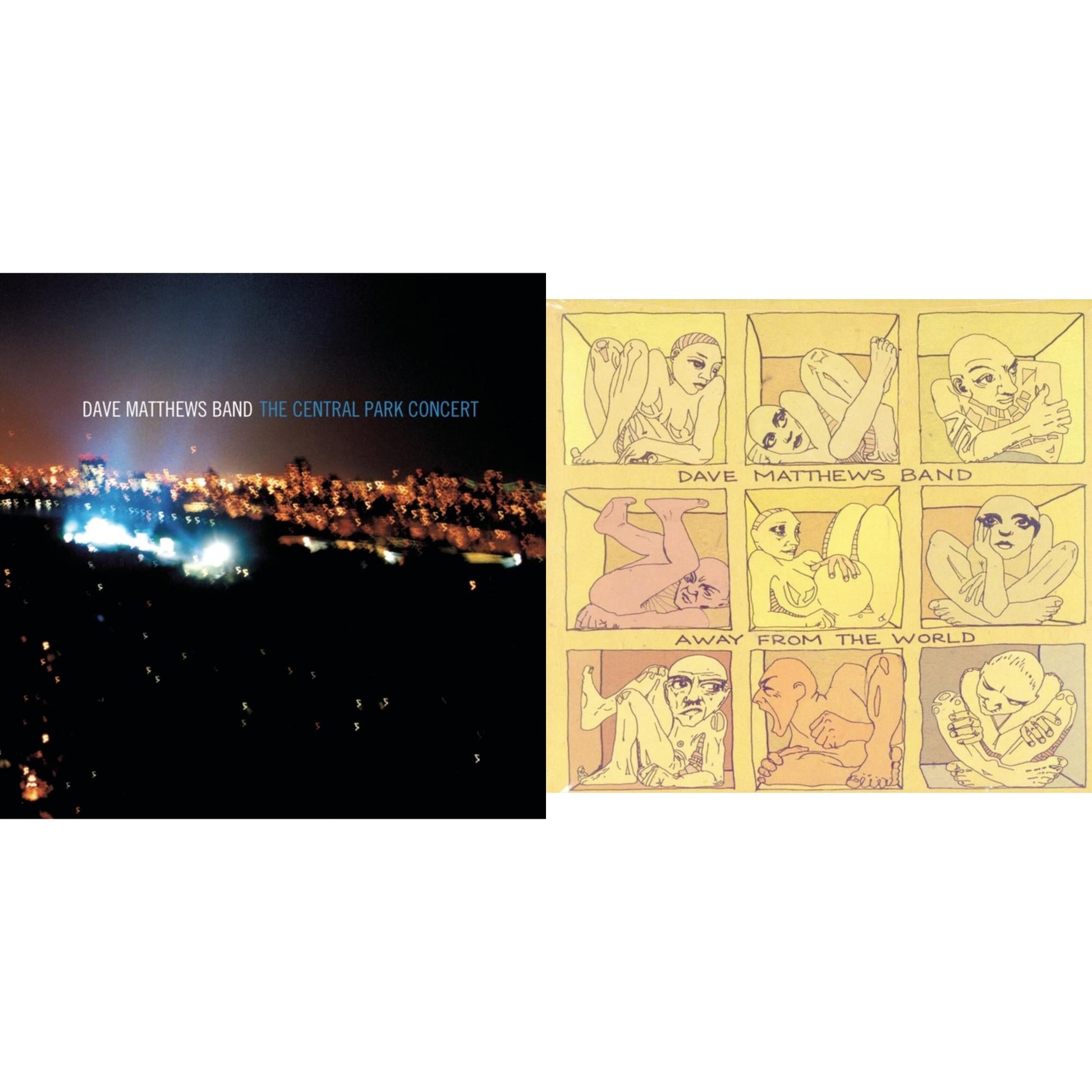 This is a 2 CD SKU bundle.
1.This CD is brand new.Format: CDMusic Style: Alternative RockThis item's title is: Central Park ConcertArtist: Dave Matthews BandLabel: LEGACYBarcode: 828765750127Release Date: 11/18/2003
2.This CD is brand new.