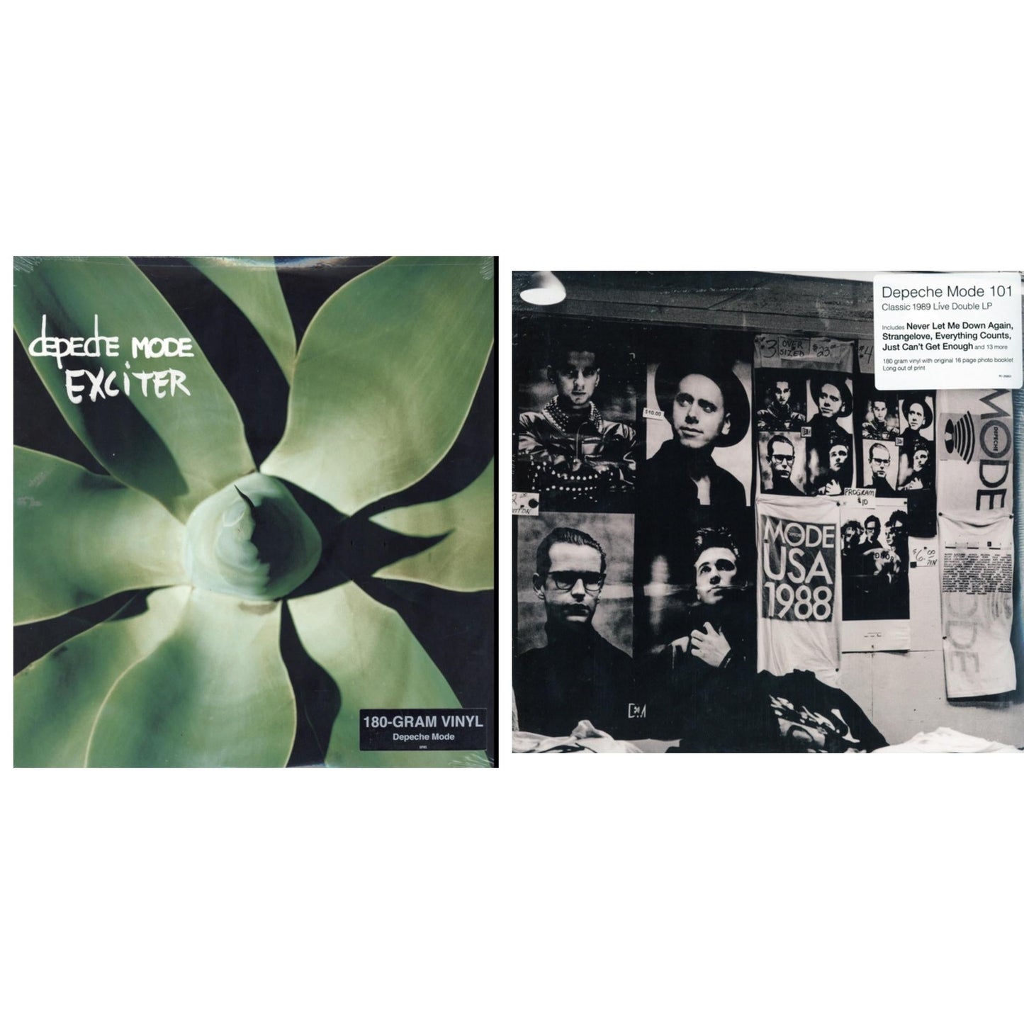 This is a 2 LP Vinyl SKU bundle.
1.This LP Vinyl is brand new.Format: LP VinylMusic Style: LeftfieldThis item's title is: ExciterArtist: Depeche ModeLabel: RHINO/WARNER BROS.Barcode: 081227960773Release Date: 5/27/2014
2.This LP Vinyl is brand new.