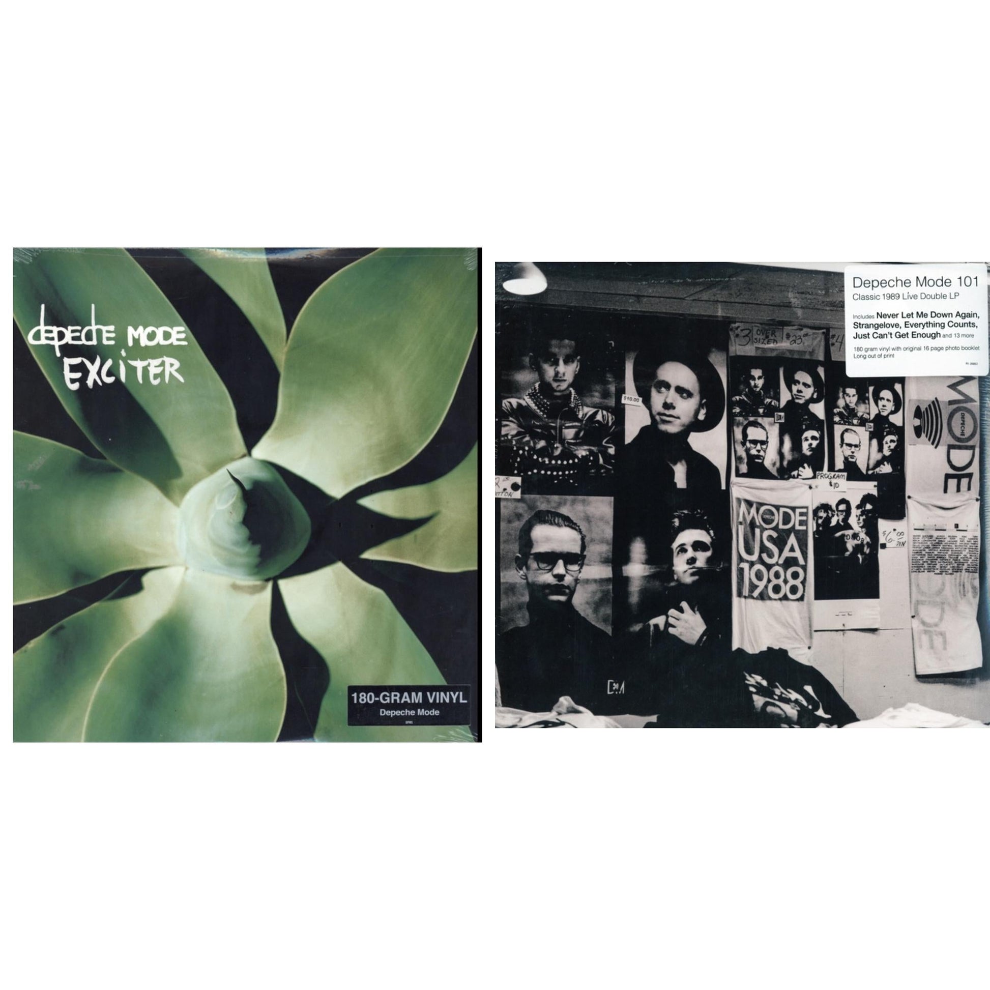 This is a 2 LP Vinyl SKU bundle.
1.This LP Vinyl is brand new.Format: LP VinylMusic Style: LeftfieldThis item's title is: ExciterArtist: Depeche ModeLabel: RHINO/WARNER BROS.Barcode: 081227960773Release Date: 5/27/2014
2.This LP Vinyl is brand new.