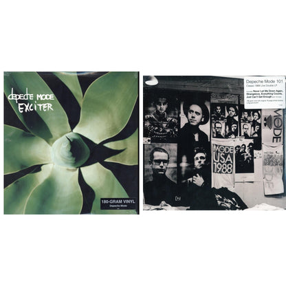 This is a 2 LP Vinyl SKU bundle.
1.This LP Vinyl is brand new.Format: LP VinylMusic Style: LeftfieldThis item's title is: ExciterArtist: Depeche ModeLabel: RHINO/WARNER BROS.Barcode: 081227960773Release Date: 5/27/2014
2.This LP Vinyl is brand new.