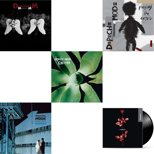 Memento Mori (2LP/180G/Translucent Red Vinyl/Side D Etching) & Some Great Reward & Exciter (2LP) & Playing The Angel (2LP) & Violator (180G)