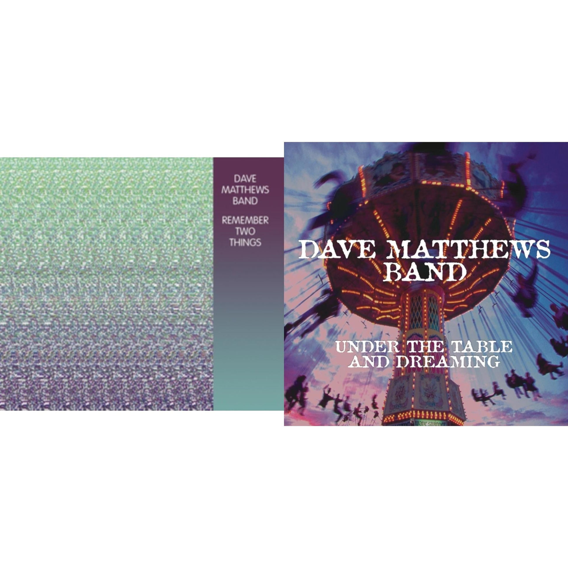 This is a 2 CD SKU bundle.
1.This CD is brand new.Format: CDMusic Style: Alternative RockThis item's title is: Remember Two ThingsArtist: Dave Matthews BandLabel: Bama Rags RecordsBarcode: 888430747227Release Date: 6/17/2014
2.This CD is brand new.