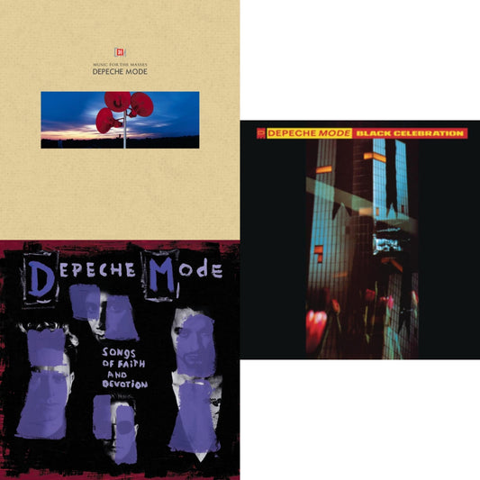 Music For The Masses & Songs Of Faith & Devotion & Black Celebration (180G)