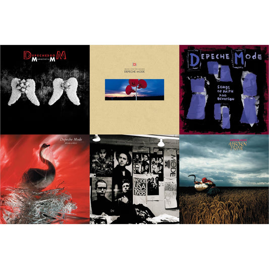 Memento Mori (2LP/Tri-Fold Jacket/Inner Sleeves/Poster) & Music For The Masses & Songs Of Faith & Devotion & Speak & Spell & 101 – Live (2LP) & Broken Frame (180G)