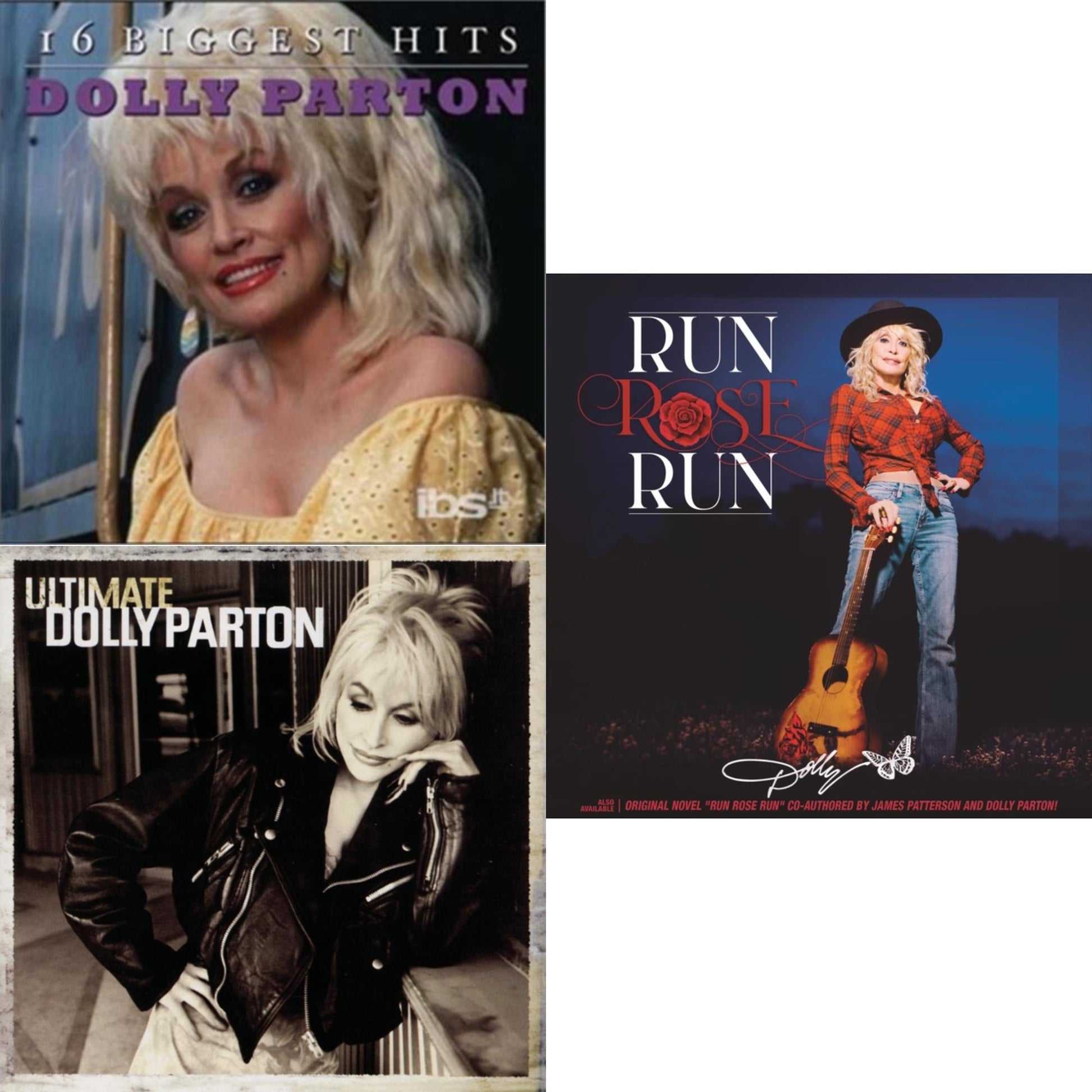 This is a 3 CD SKU bundle.
1.This CD is brand new.Format: CDMusic Style: CountryThis item's title is: 16 Biggest HitsArtist: Dolly PartonLabel: LEGACYBarcode: 886978310729Release Date: 1/18/2011
2.This CD is brand new.