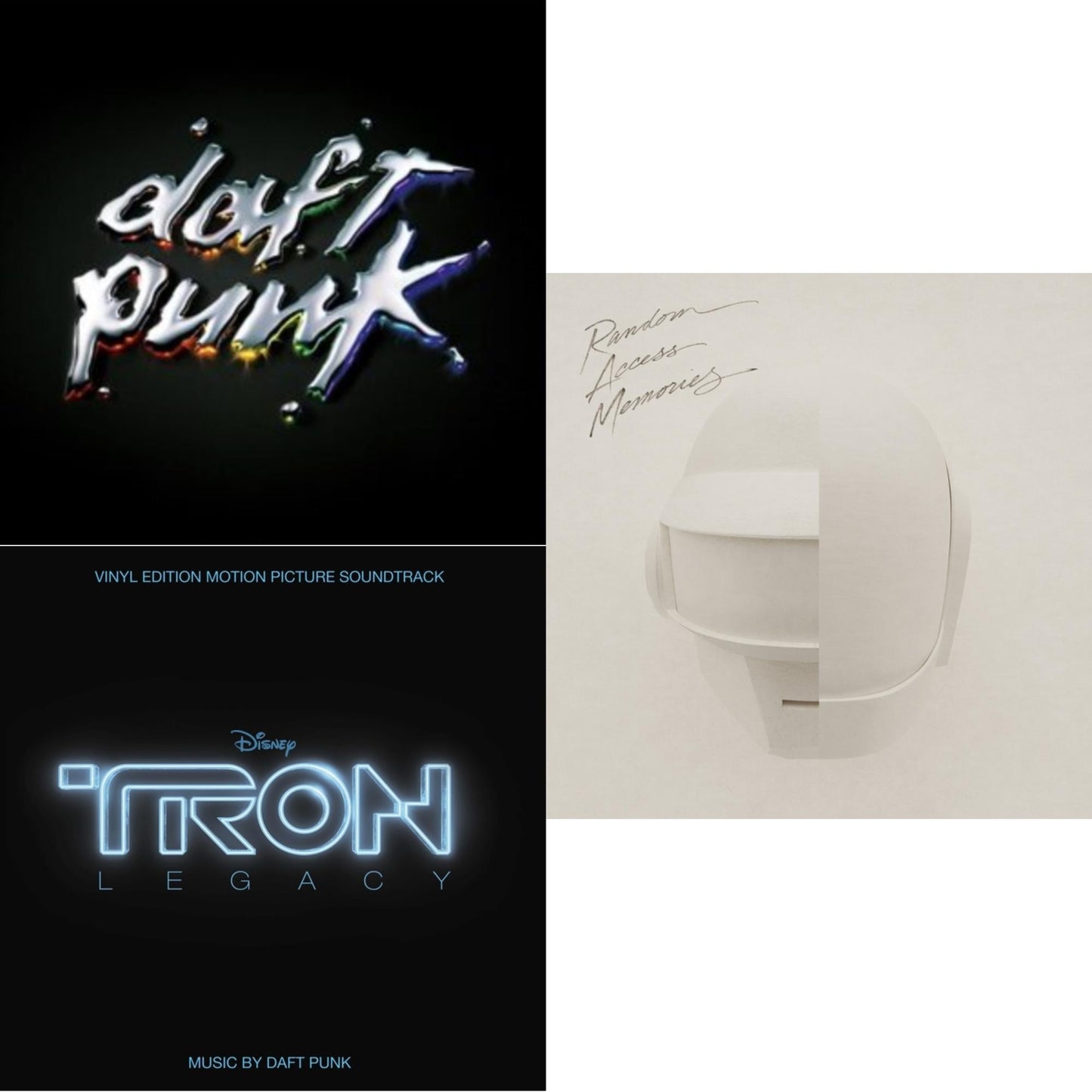 Tron: Legacy Ost (2LP/180G) & Discovery & Random Access Memories (Drumless Edition) (2LP/180G)