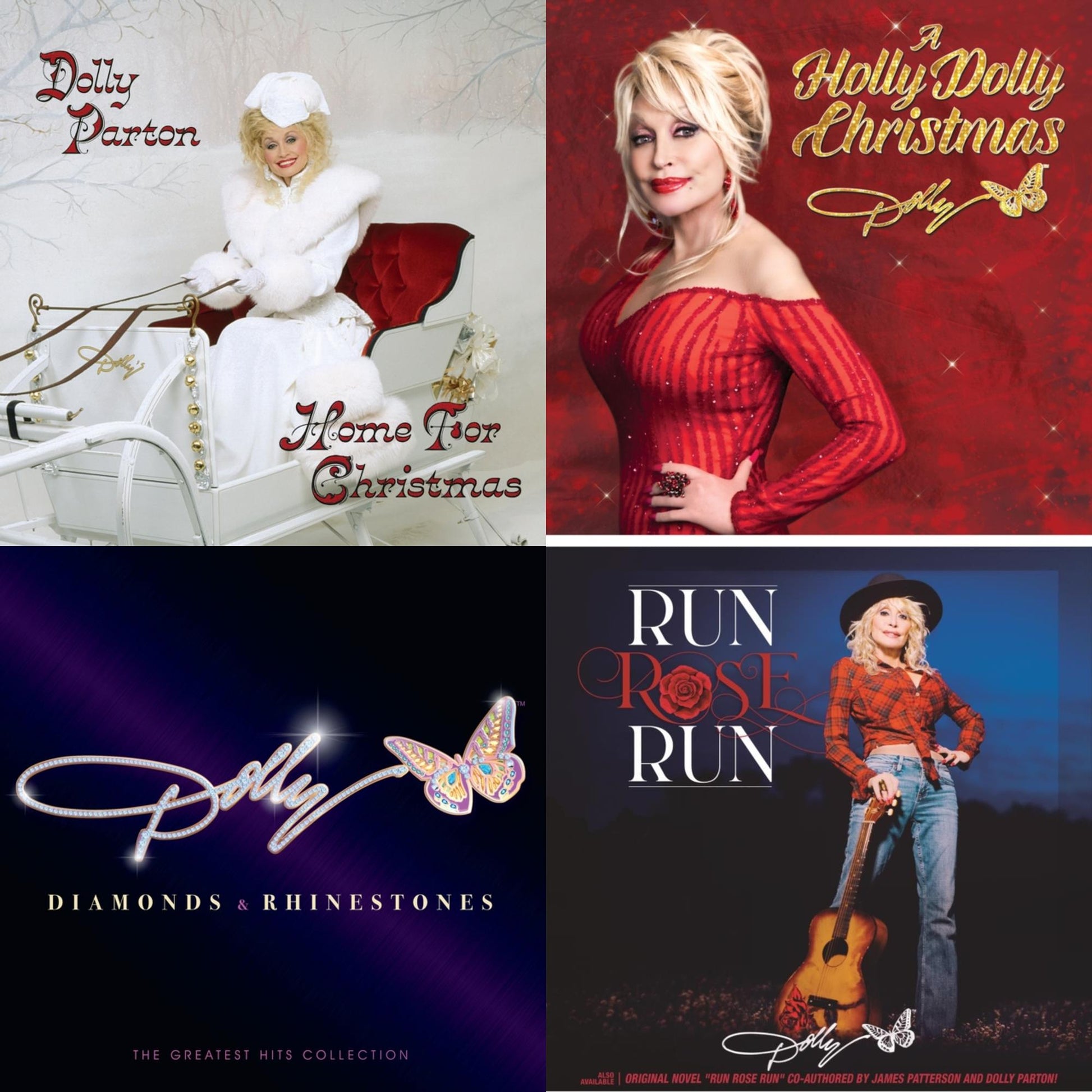 This is a 4 LP Vinyl SKU bundle.
1.This LP Vinyl is brand new.Format: LP VinylMusic Style: HolidayThis item's title is: Home For Christmas (140G)Artist: Dolly PartonLabel: LEGACYBarcode: 194398868615Release Date: 10/7/2022
2.This LP Vinyl is brand new.