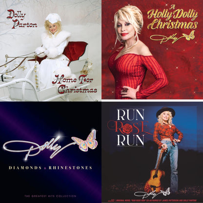 This is a 4 LP Vinyl SKU bundle.
1.This LP Vinyl is brand new.Format: LP VinylMusic Style: HolidayThis item's title is: Home For Christmas (140G)Artist: Dolly PartonLabel: LEGACYBarcode: 194398868615Release Date: 10/7/2022
2.This LP Vinyl is brand new.