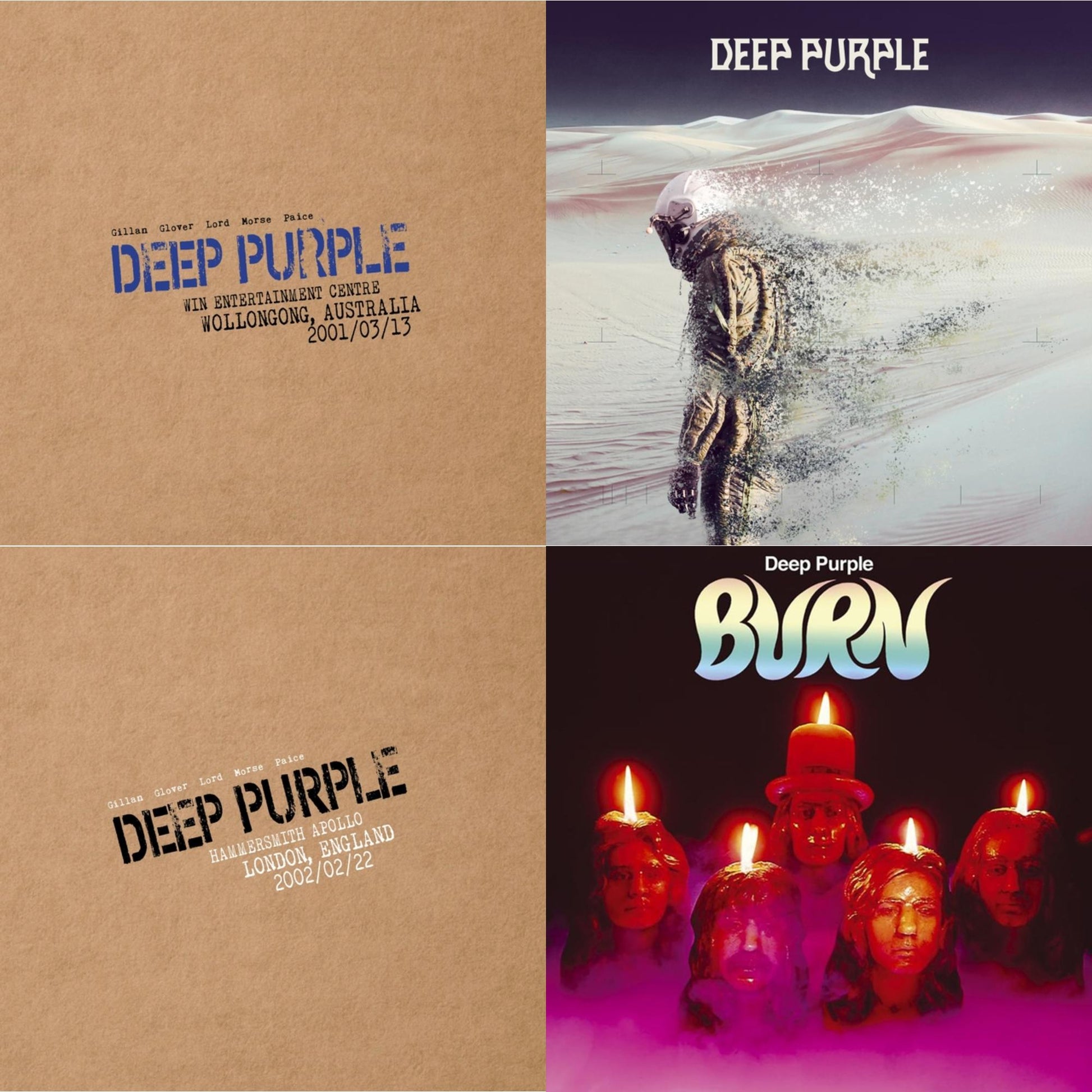 This is a 4 LP Vinyl SKU bundle.
1.This LP Vinyl is brand new.Format: LP VinylThis item's title is: Live In Wollongong 2001 (3LP/Import)Artist: Deep PurpleBarcode: 4029759140269Release Date: 10/29/2021
2.This LP Vinyl is brand new.