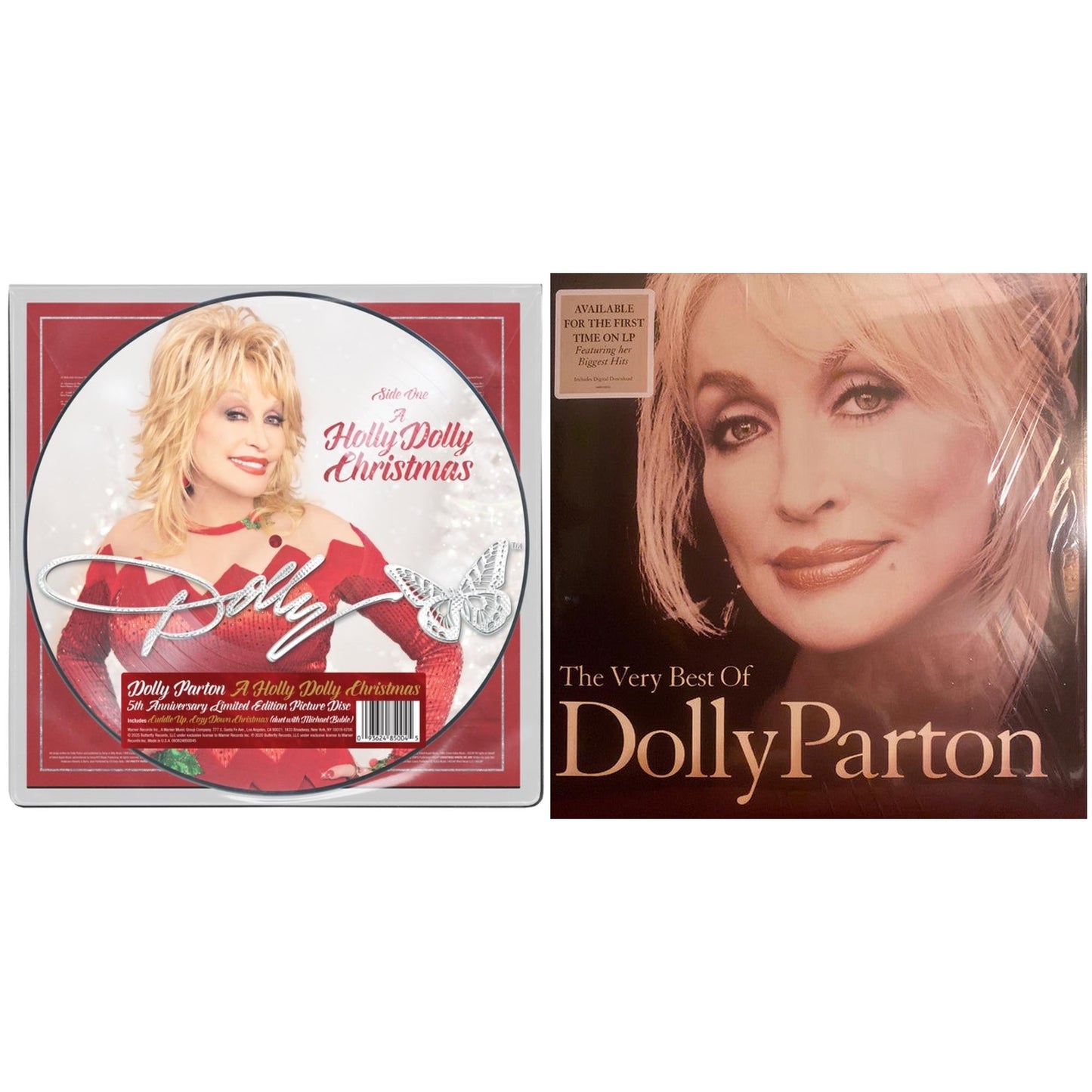 Holly Dolly Christmas (Picture Disc) & Very Best Of Dolly Parton (2LP)