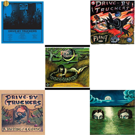 Drive-By Truckers - Plan 9 Records July 13, 2006 (3LP) & Blessing & A Curse (Clear With Purple Splatter LP Vinyl/Limited Edition/180G) & Fine Print (Clear With Green Splatter Vinyl/Limited Edition/2LP/180G) & Plan 9 Records July 13, 2006 (3LP) &