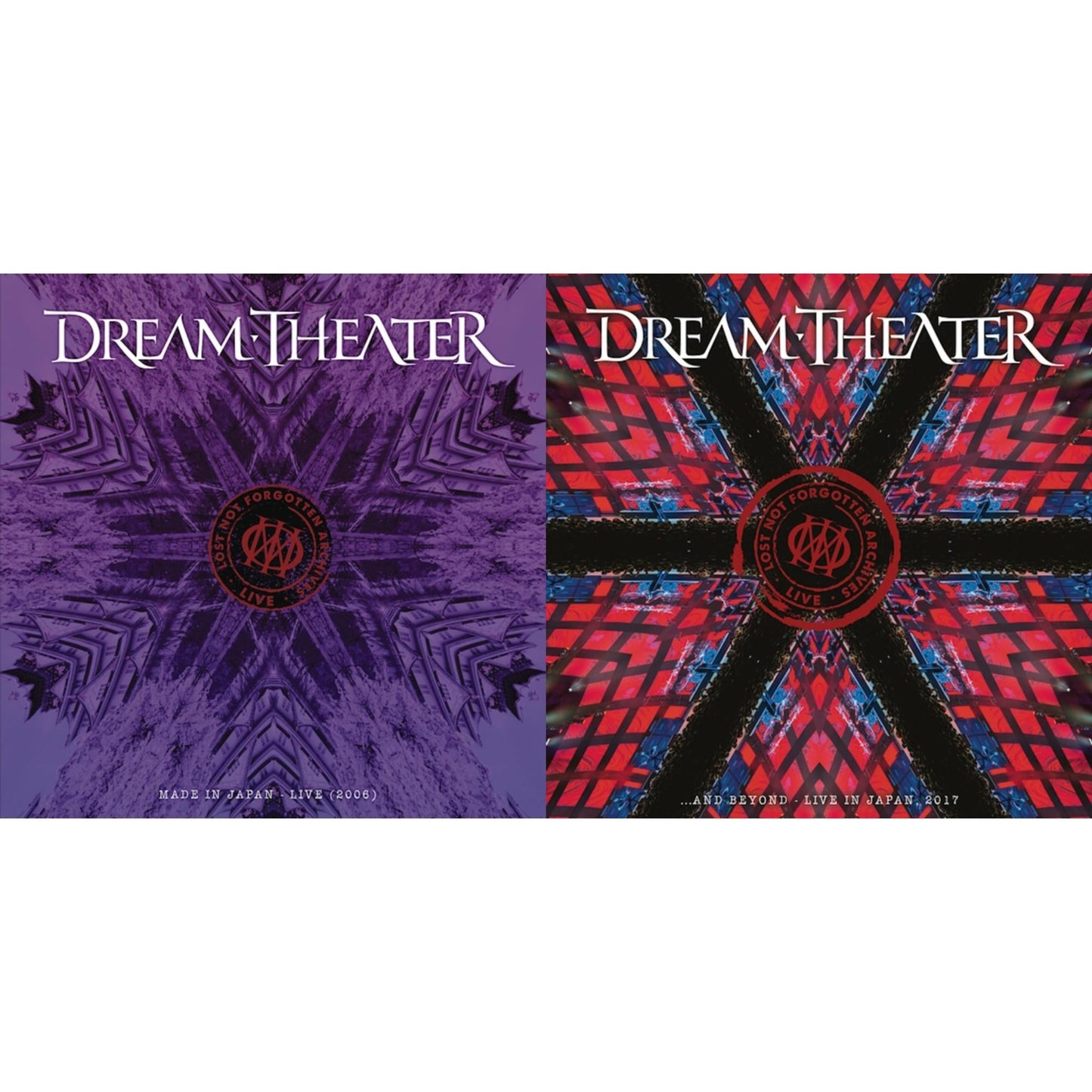Dream Theater - Lost Not Forgotten Archives: Made In Japan - Live (2006) (2LP/CD) & Lost Not Forgotten Archives: ... & Beyond - Live In Japan, 2017 (2LP/CD)