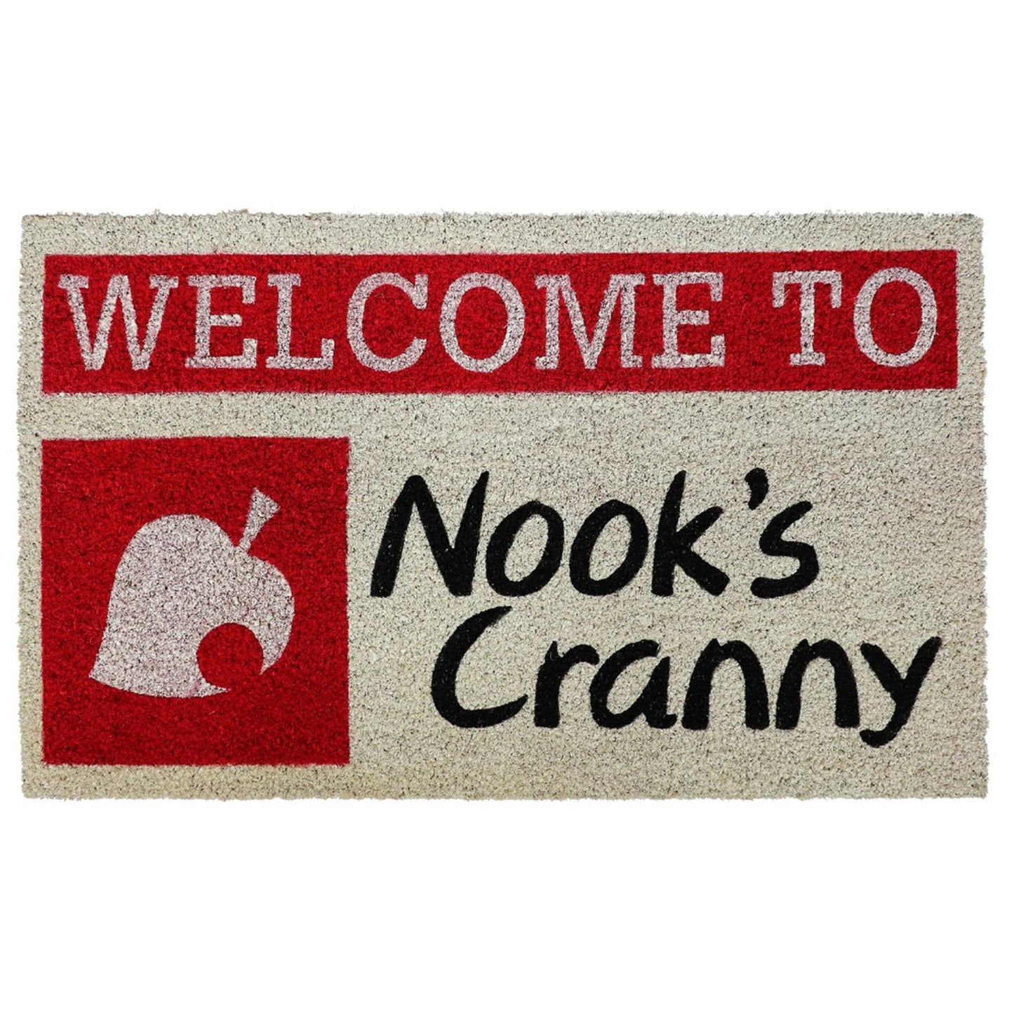 This is brand new.Full size door mat! 29.25 x 17.25 x 1This item's title is: Door Mat: Nintendo - Nook's CrannyBarcode: 638211212761This was released: 2020