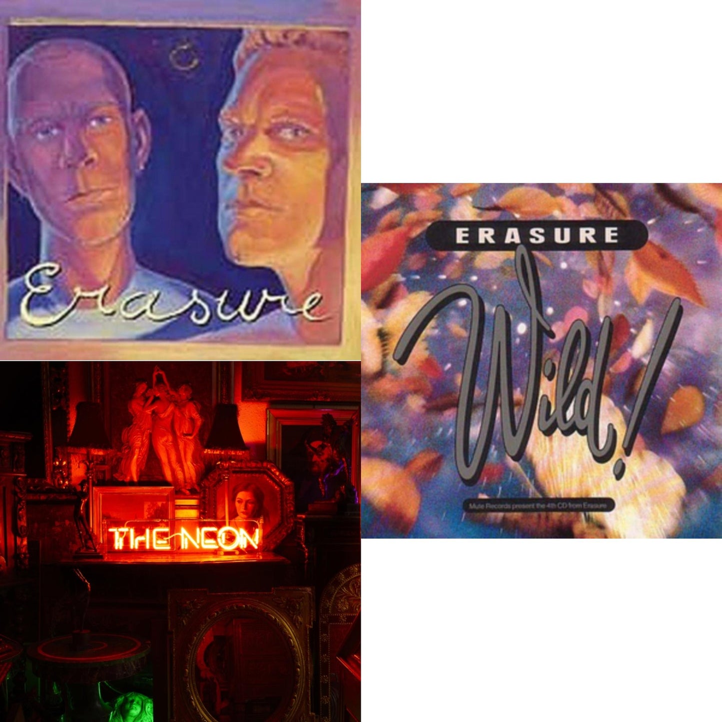This is a 3 LP Vinyl SKU bundle.
1.This LP Vinyl is brand new.Format: LP VinylMusic Style: Synth-popThis item's title is: Erasure (180G)Artist: ErasureLabel: PIAU/Barcode: 5016025311453Release Date: 8/19/2016
2.This LP Vinyl is brand new.