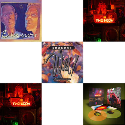 This is a 5 LP Vinyl SKU bundle.
1.This LP Vinyl is brand new.Format: LP VinylMusic Style: Synth-popThis item's title is: Erasure (180G)Artist: ErasureLabel: PIAU/Barcode: 5016025311453Release Date: 8/19/2016
2.This LP Vinyl is brand new.
