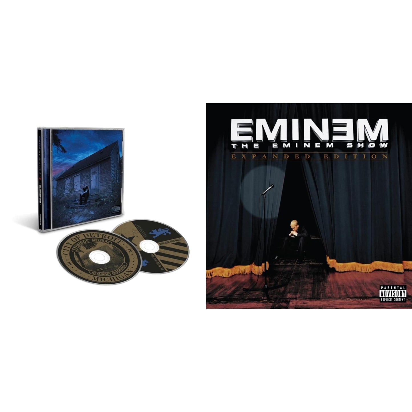 This is a 2 CD SKU bundle.
1.This CD is brand new.Format: CDThis item's title is: Marshall Mathers LP2 (10Th Anniversary Edition) (Expanded Deluxe/2CD)Artist: EminemBarcode: 602458689105Release Date: 2/9/2024
2.This CD is brand new.