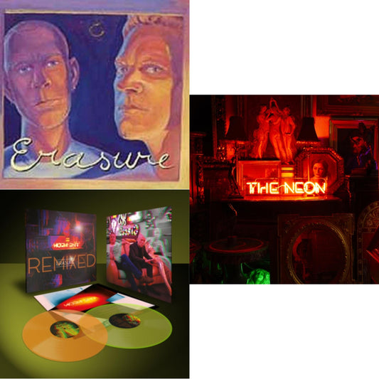Erasure (180G) & Neon Remixed (2LP/Limited/Amber & Yellow Vinyl) & Neon (Limited Edition Neon Orange LP Vinyl)