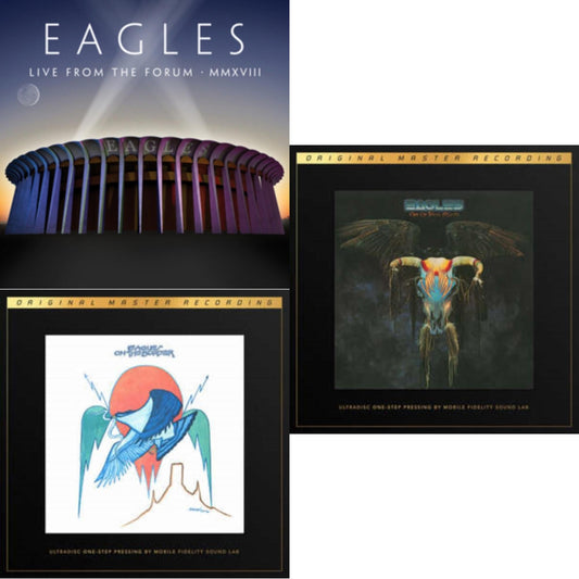 Live From The Forum Mmxviii (4LP/180G) & On The Border (2LP/180G/45RPM Supervinyl Ultradisc One-Step/Original Masters/Limited/Numbered) & One Of These Nights (2LP/180G/45RPM Supervinyl Ultradisc One-Step/Original Masters/Limited/Numbered)