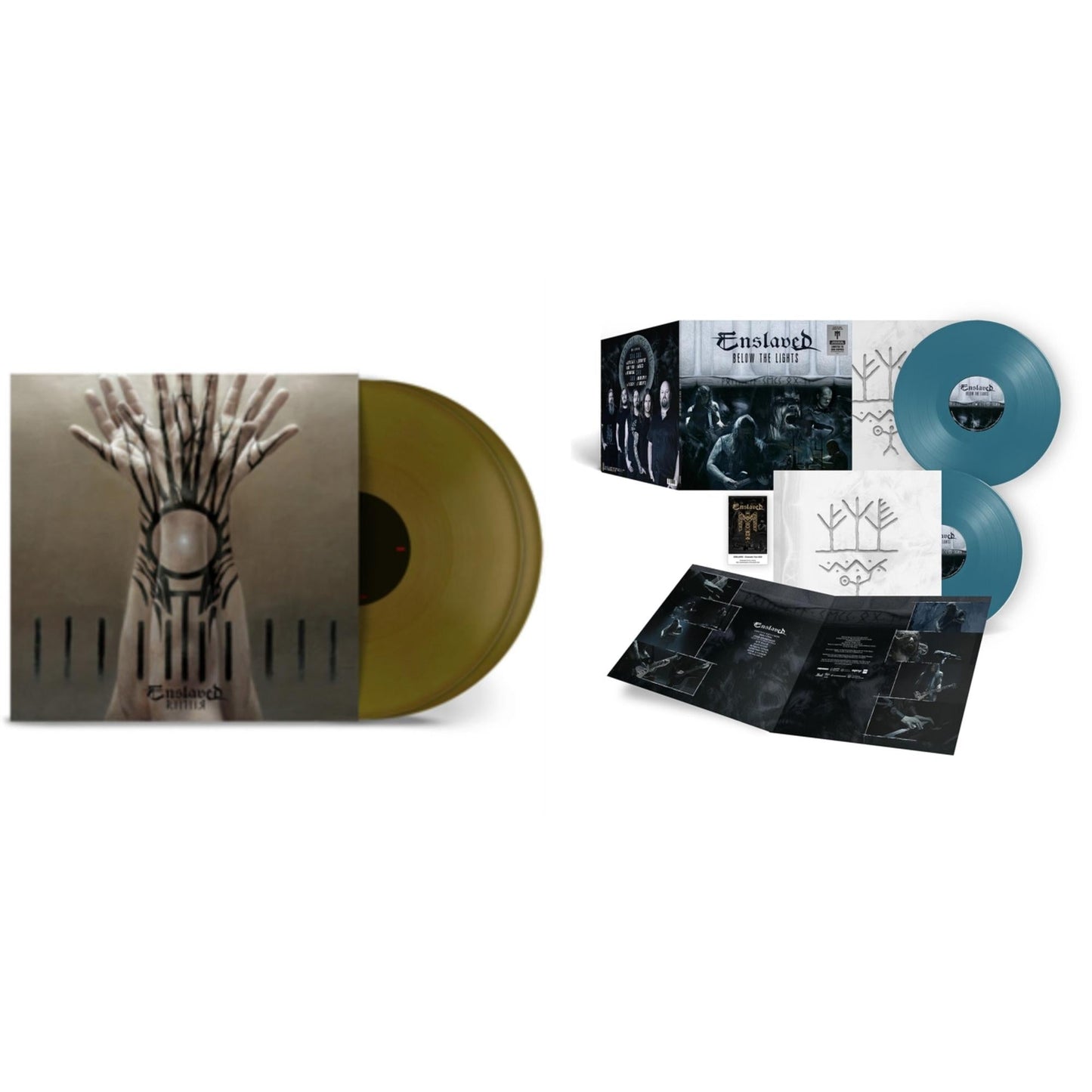 Riitiir (Gold Vinyl/2LP) & Below The Lights (Cinematic Tour 2020/2LP/Aqua Blue Vinyl)