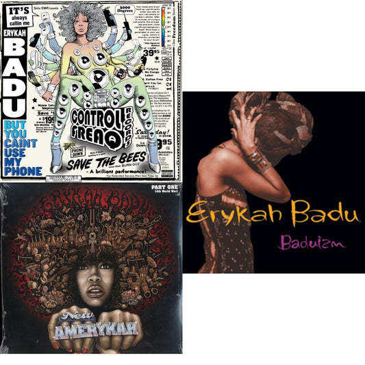 But You Caint Use My Phone (Purple LP Vinyl) & New Amerykah Part 1: 4Th World War & Baduizm