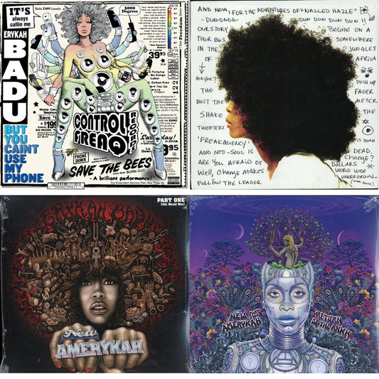 But You Caint Use My Phone (Purple LP Vinyl) & Worldwide Underground & New Amerykah Part 1: 4Th World War & New Amerykah Part 2: Return Of Ankh