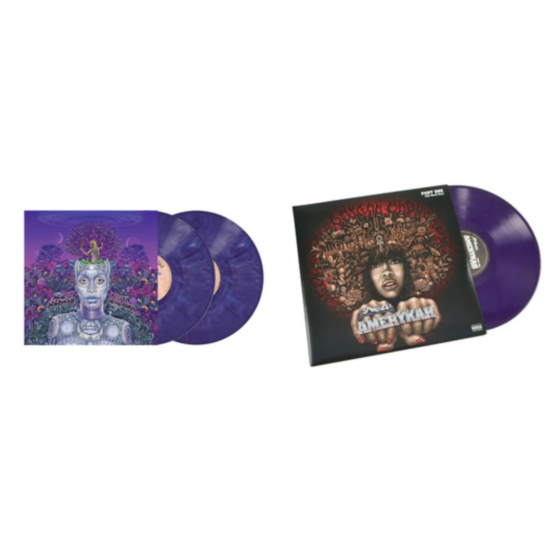 This is a 2 LP Vinyl SKU bundle.
1.This LP Vinyl is brand new.Format: LP VinylThis item's title is: New Amerykah Part Two (Return Of The Ankh) (Violet Vinyl/2LP)Artist: Erykah BaduBarcode: 602435946078Release Date: 12/9/2022
2.This LP Vinyl is brand new.
