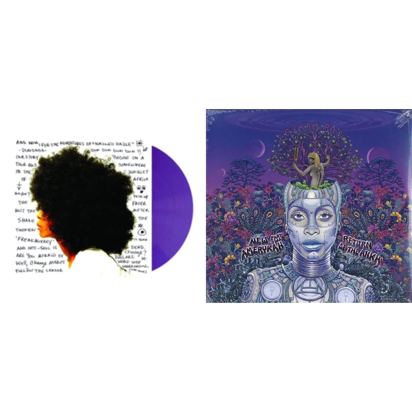 Worldwide Underground (Purple LP Vinyl) & New Amerykah Part 2: Return Of Ankh
