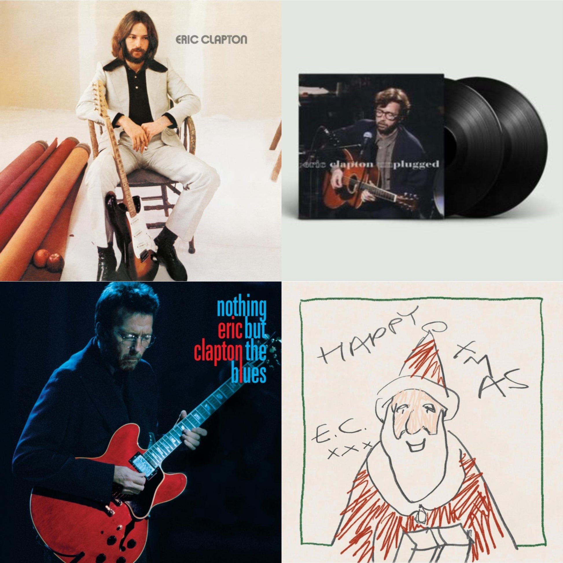 This is a 4 LP Vinyl SKU bundle.
1.This LP Vinyl is brand new.Format: LP VinylMusic Style: Blues RockThis item's title is: Nothing But The Blues (2LP/2CD/Blu-Ray/Book/Extras)Artist: Eric ClaptonLabel: REPRISEBarcode: 093624879558Release Date: 6/24/2022
2.This LP Vinyl is brand new.