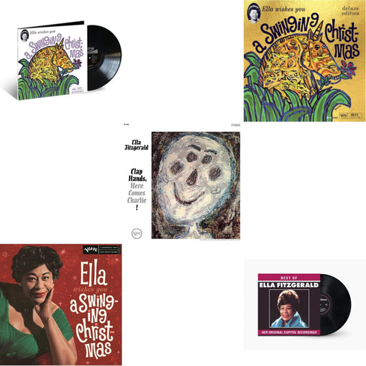 Ella Wishes You A Swinging Christmas (Verve Acoustic Sounds Series) & Ella Wishes You A Swinging Christmas (Ruby Red LP Vinyl) & Clap Hands, Here Comes Charlie! (Verve Acoustic Sound Series) & Ella Wishes You A Swinging Christmas (Deluxe) (2LP) & Best Of
