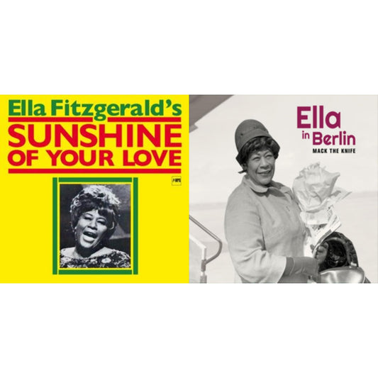 This is a 2 CD SKU bundle.
1.This CD is brand new.Format: CDMusic Style: VocalThis item's title is: Sunshine Of Your LoveArtist: Ella FitzgeraldBarcode: 4029759158103Release Date: 7/9/2021
2.This CD is brand new.