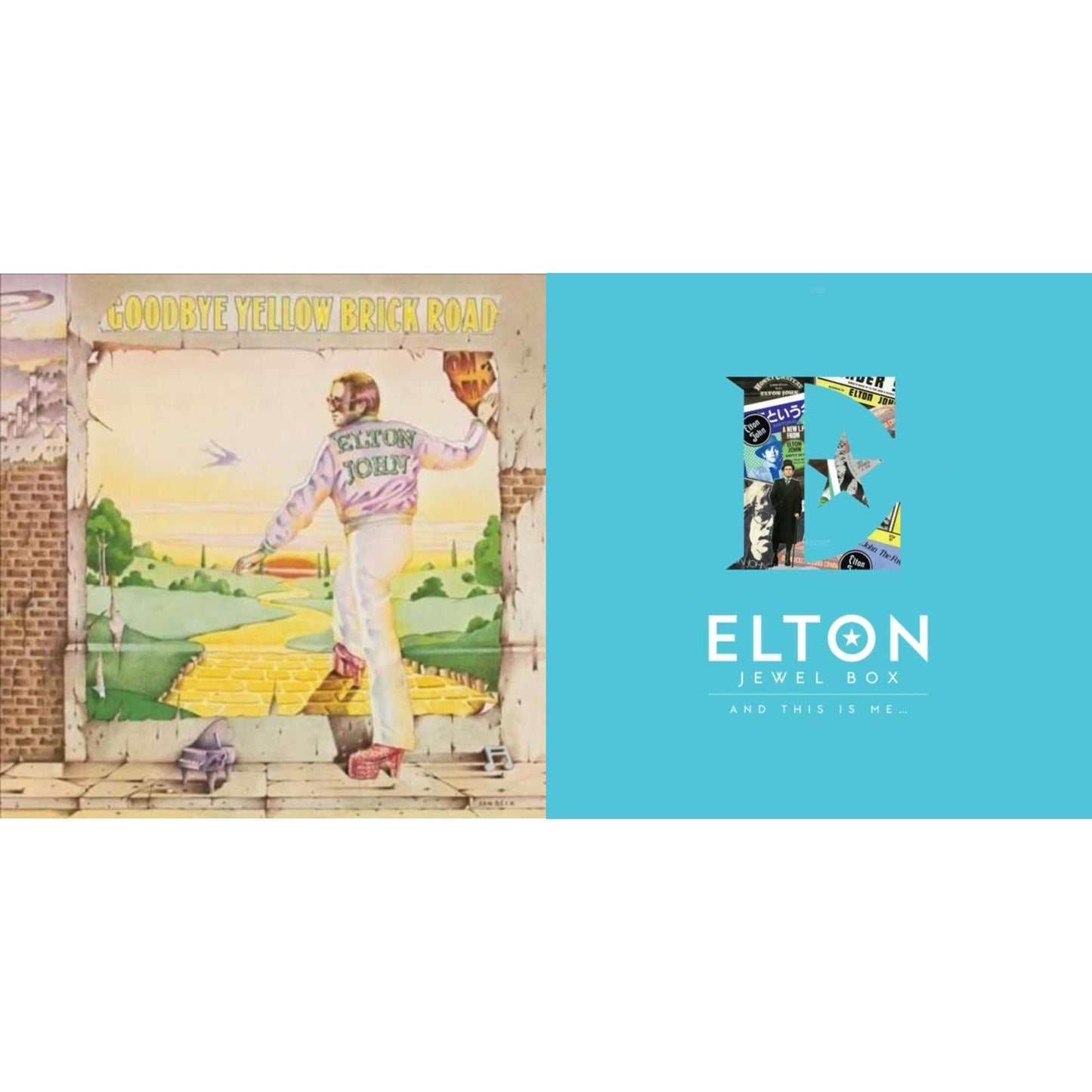 This is a 2 LP Vinyl SKU bundle.
1.This LP Vinyl is brand new.Format: LP VinylThis item's title is: Goodbye Yellow Brick RoadArtist: Elton JohnBarcode: 602537534951Release Date: 4/8/2014
2.This LP Vinyl is brand new.