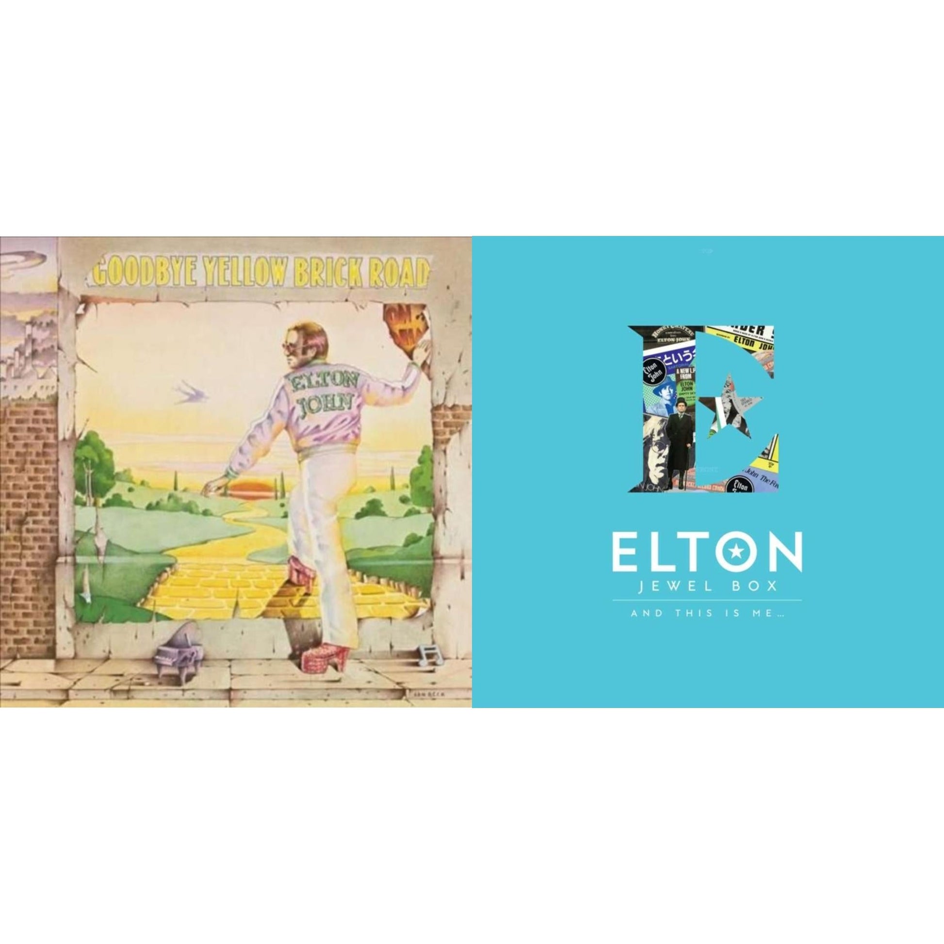 This is a 2 LP Vinyl SKU bundle.
1.This LP Vinyl is brand new.Format: LP VinylThis item's title is: Goodbye Yellow Brick RoadArtist: Elton JohnBarcode: 602537534951Release Date: 4/8/2014
2.This LP Vinyl is brand new.
