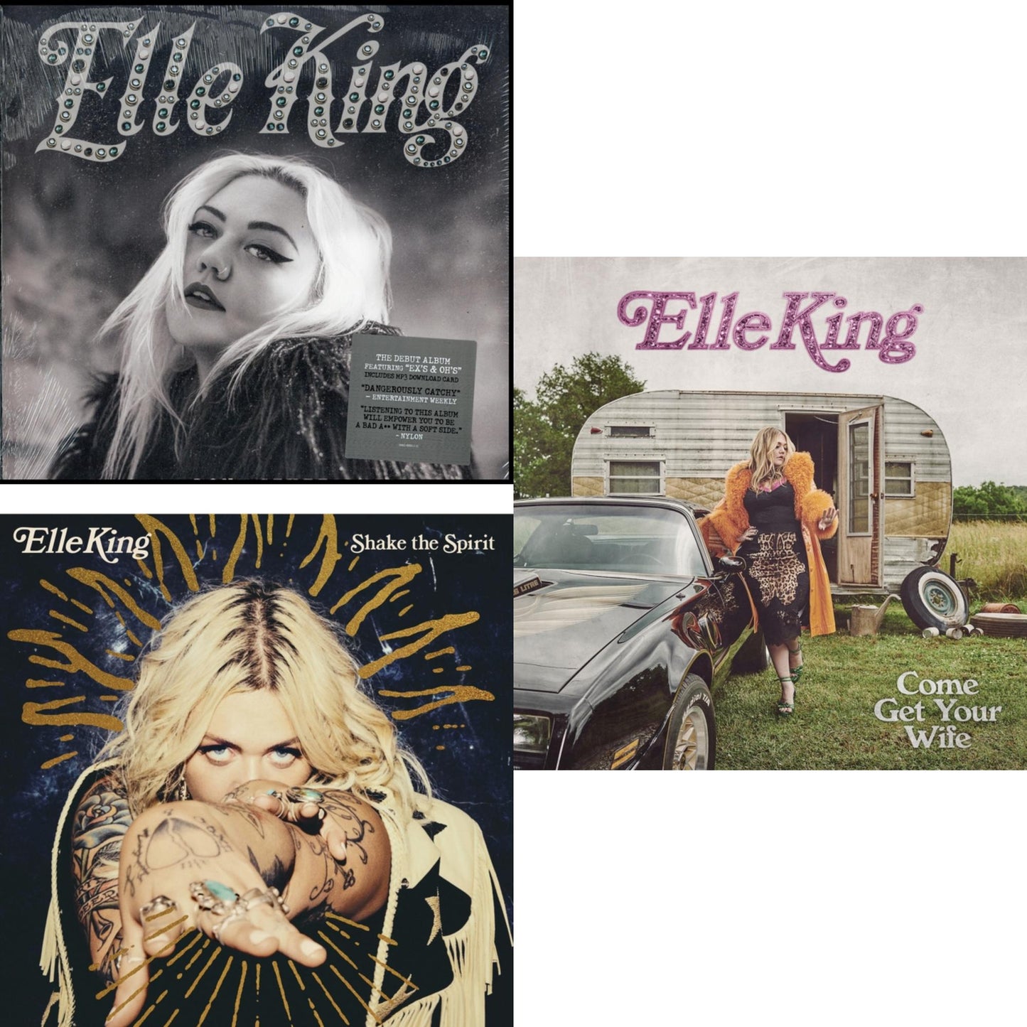 Shake The Spirit (2LP/140G/Black Vinyl) & Come Get Your Wife (X) (150G) & Love Stuff (Dl Card)