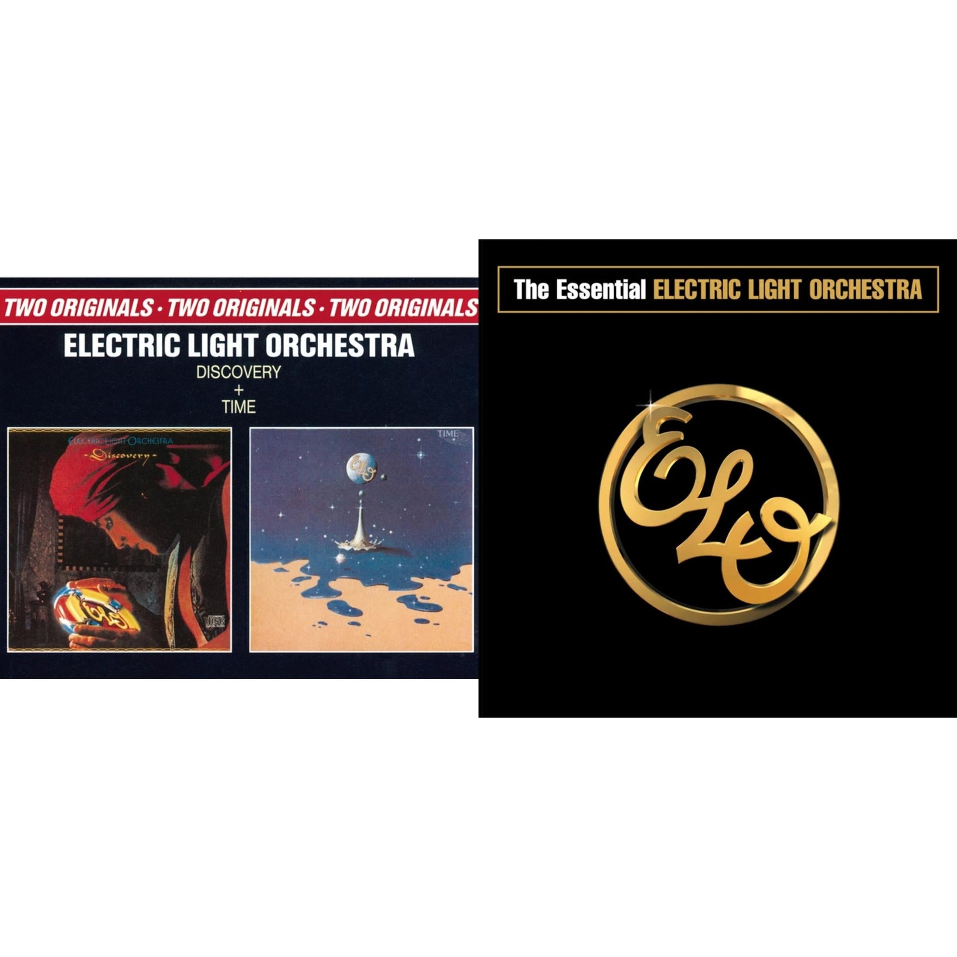 This is a 2 CD SKU bundle.
1.This CD is brand new.Format: CDMusic Style: Pop RockThis item's title is: DiscoveryArtist: Electric Light OrchestraLabel: SONY SPECIAL MARKETINGBarcode: 886976977627Release Date: 5/4/2010
2.This CD is brand new.