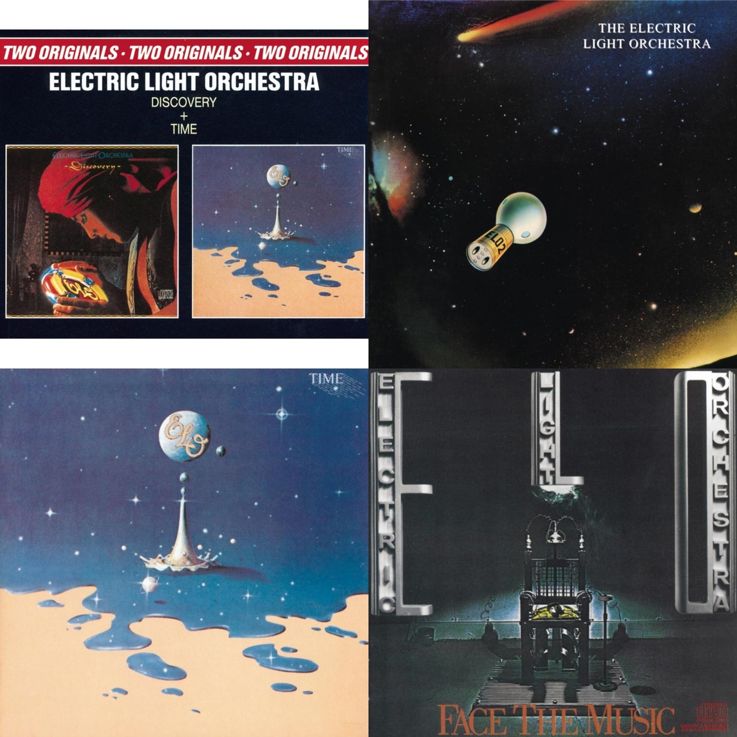 Discovery & Elo 2 & Time & Face The Music