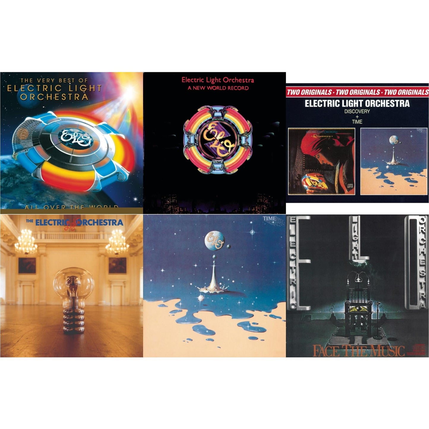 All Over The World: Very Best Of & New World Record & Discovery & No Answer & Time & Face The Music