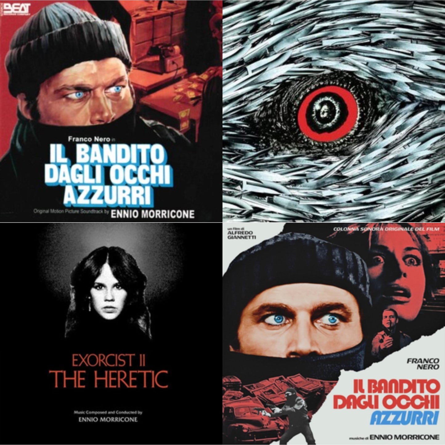 This is a 4 LP Vinyl SKU bundle.
1.This LP Vinyl is brand new.Format: LP VinylMusic Style: ScoreThis item's title is: Blue-Eyed Bandit (Il Bandito Dagli Occhi Azzurri) OstArtist: Ennio MorriconeLabel: VERVEBarcode: 602438537174Release Date: 9/17/2021
2.This LP Vinyl is brand new.