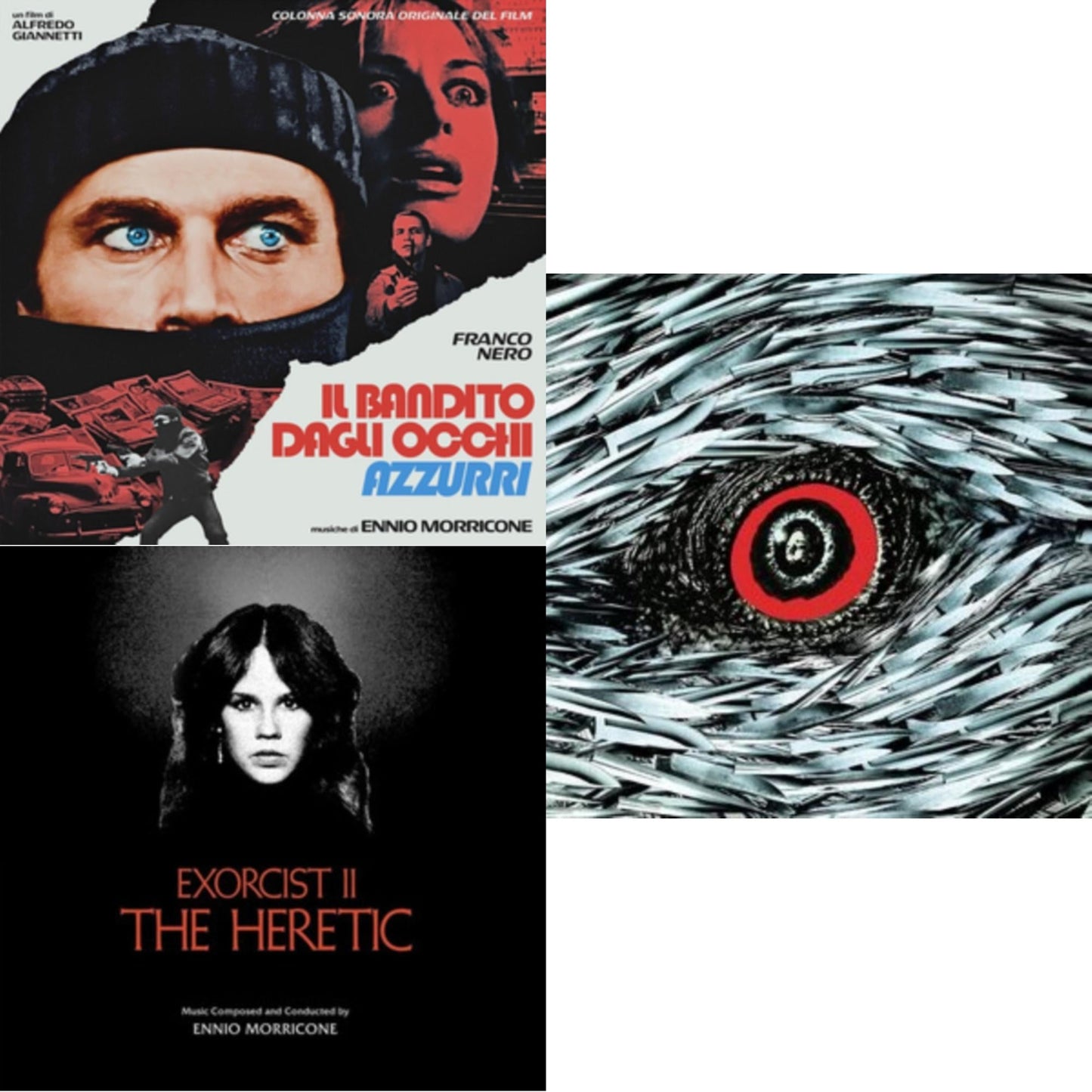 This is a 3 LP Vinyl SKU bundle.
1.This LP Vinyl is brand new.Format: LP VinylMusic Style: ScoreThis item's title is: Blue-Eyed Bandit (Il Bandito Dagli Occhi Azzurri) Ost (Blue LP Vinyl) (Rsd)Artist: Ennio MorriconeLabel: VERVEBarcode: 8024709211729Release Date: 7/17/2021
2.