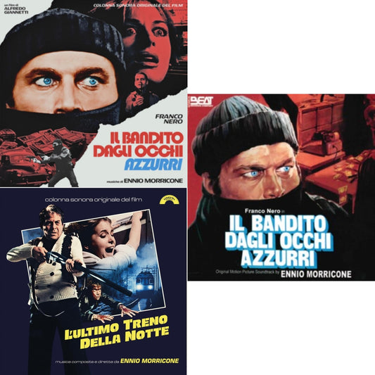 This is a 3 LP Vinyl SKU bundle.
1.This LP Vinyl is brand new.Format: LP VinylMusic Style: ScoreThis item's title is: Blue-Eyed Bandit (Il Bandito Dagli Occhi Azzurri) Ost (Blue LP Vinyl) (Rsd)Artist: Ennio MorriconeLabel: VERVEBarcode: 8024709211729Release Date: 7/17/2021
2.